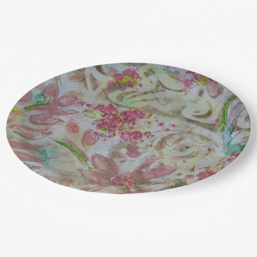 Papierplatte Pappteller (Schrägansicht)