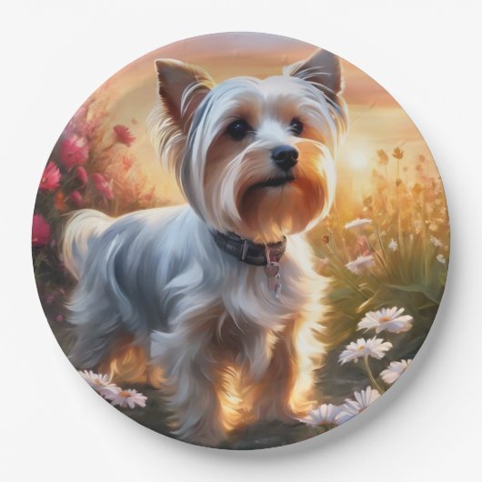 Papierplatte Pappteller (Vorderseite)