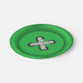 Papierplatte Pappteller (Schrägansicht)