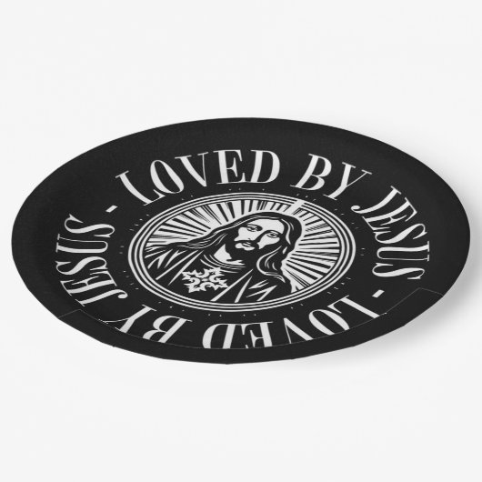 Papierplatte Pappteller (Schrägansicht)