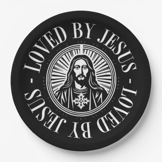 Papierplatte Pappteller (Vorderseite)