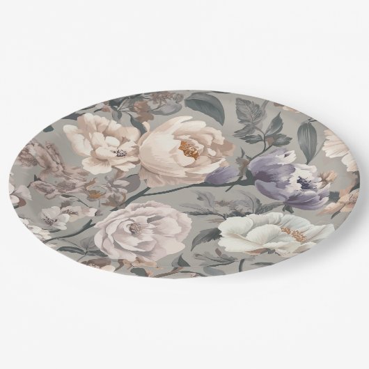 Papierplatte Pappteller (Schrägansicht)