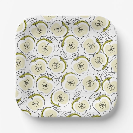 Papierplatte Pappteller (Vorderseite)