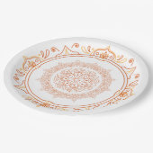 Papierplatte Pappteller (Schrägansicht)