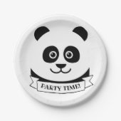 Papierplatte Pappteller (Vorderseite)