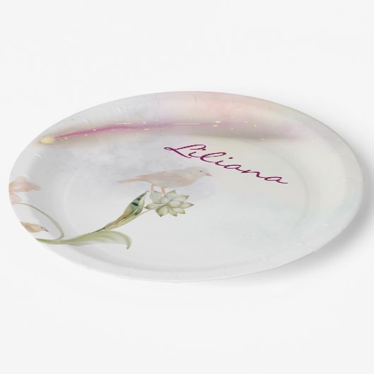 Papierplatte Pappteller (Schrägansicht)