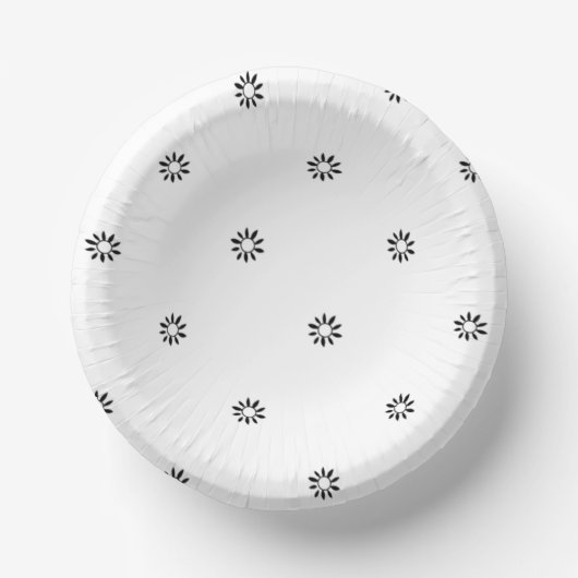 Papierplatte Pappteller (Vorderseite)