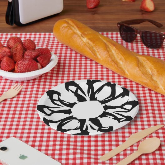 Papierplatte Pappteller (Picknick)
