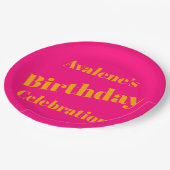 Papierplatte Pappteller (Schrägansicht)