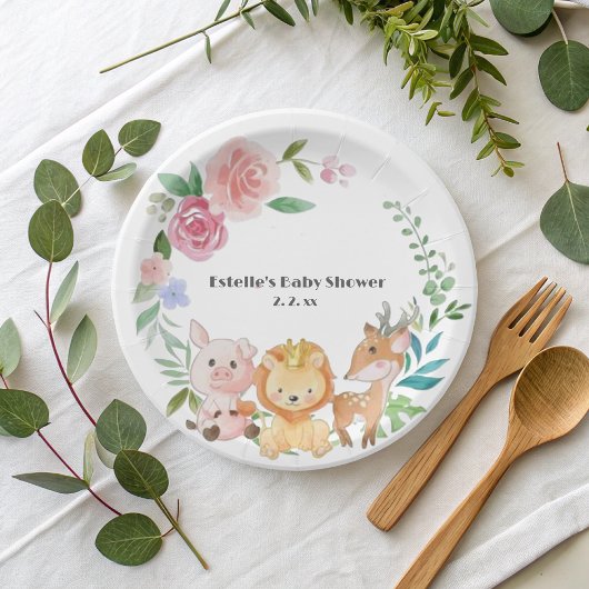 Papierplatte Pappteller