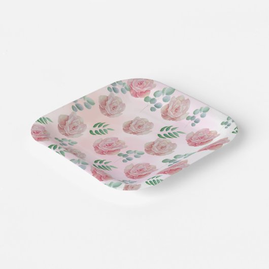 Papierplatte Pappteller (Gewinkelt)