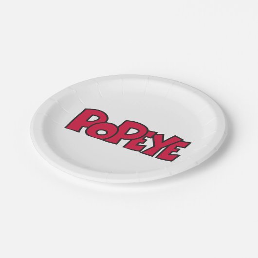 Papierplatte Pappteller (Schrägansicht)