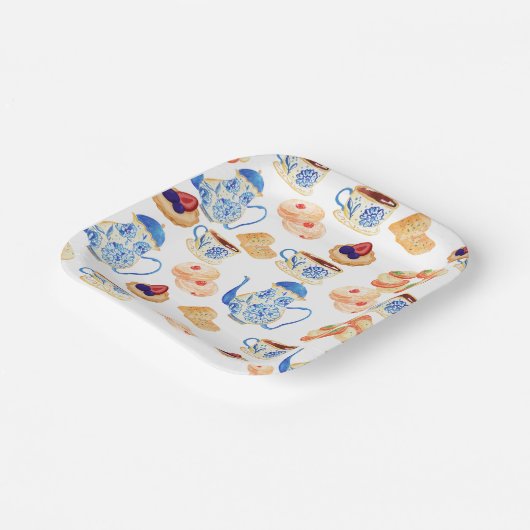 Papierplatte Pappteller (Gewinkelt)