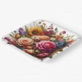 Papierplatte Pappteller (Gewinkelt)