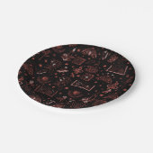 Papierplatte Pappteller (Schrägansicht)