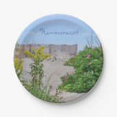 Papierplatte Pappteller (Vorderseite)