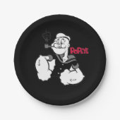 Papierplatte Pappteller (Vorderseite)