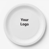 Papierplatte Pappteller (Vorderseite)