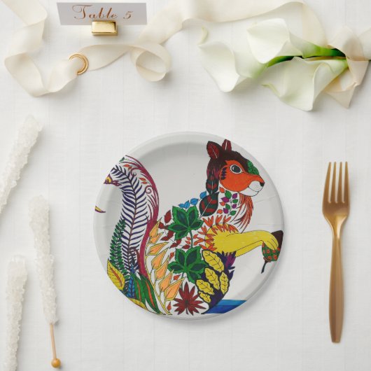 Papierplatte Pappteller (Hochzeit)