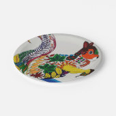 Papierplatte Pappteller (Schrägansicht)