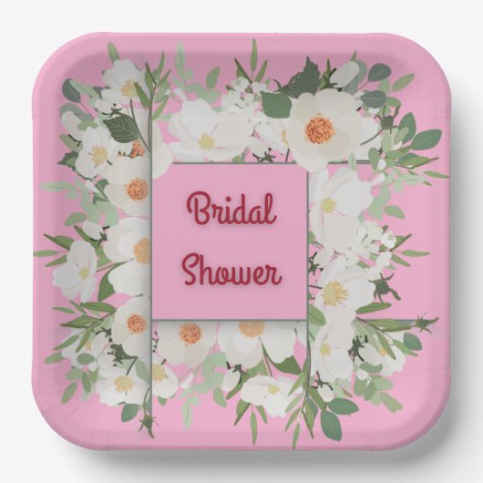 Papierplatte Pappteller (Vorderseite)