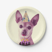 Papierplatte Pappteller (Vorderseite)