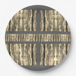 Papierplatte Pappteller