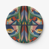 Papierplatte Pappteller (Vorderseite)