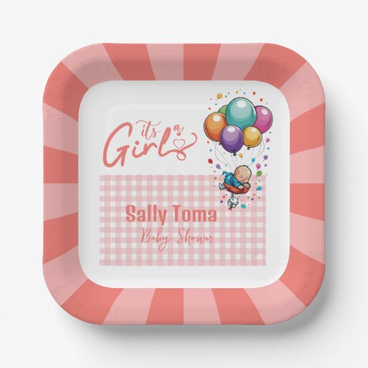 Papierplatte Pappteller (Vorderseite)