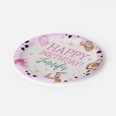 Papierplatte Pappteller (Schrägansicht)