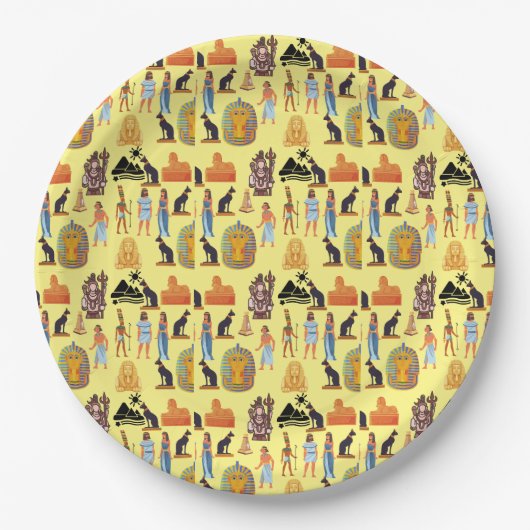 Papierplatte Pappteller (Vorderseite)