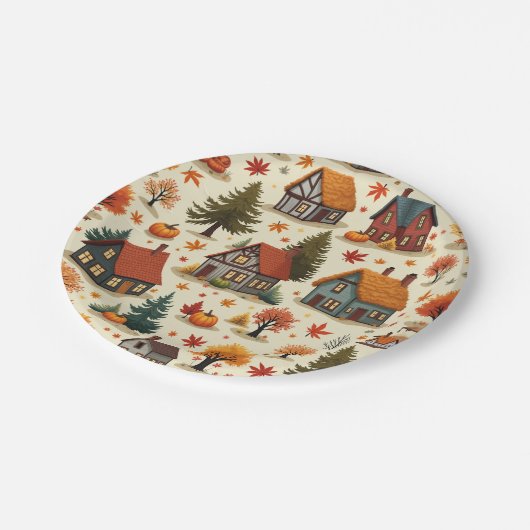 Papierplatte Pappteller (Schrägansicht)