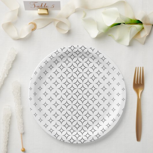 Papierplatte Pappteller (Hochzeit)