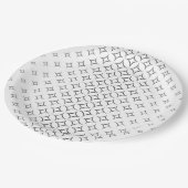 Papierplatte Pappteller (Schrägansicht)