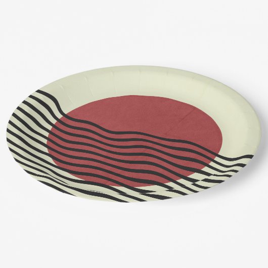 Papierplatte Pappteller (Schrägansicht)