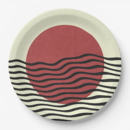 Papierplatte Pappteller