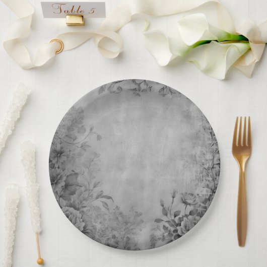 Papierplatte Pappteller (Hochzeit)