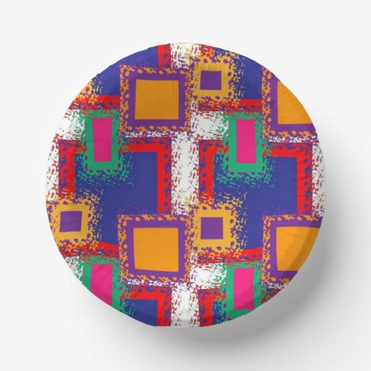 Papierplatte Pappteller (Vorderseite)