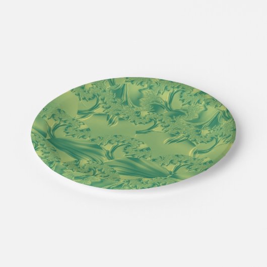 Papierplatte Pappteller (Schrägansicht)