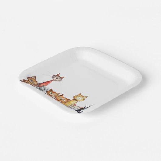 Papierplatte Pappteller (Gewinkelt)