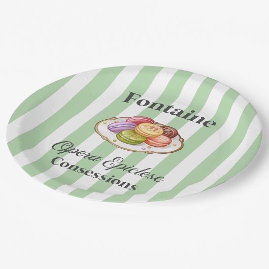 Papierplatte Pappteller (Schrägansicht)