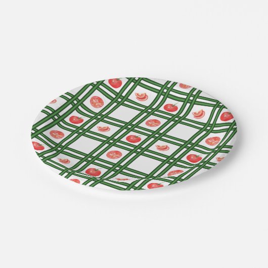 Papierplatte Pappteller (Schrägansicht)