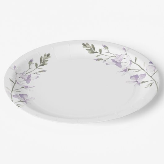 Papierplatte Pappteller (Schrägansicht)