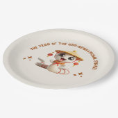 Papierplatte Pappteller (Schrägansicht)