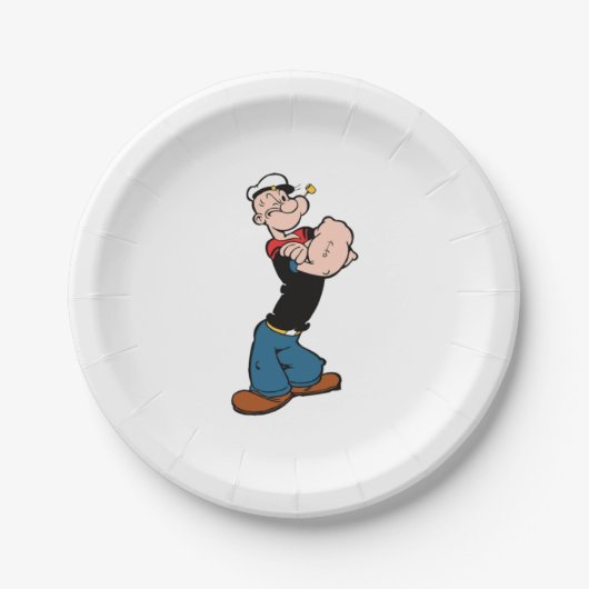 Papierplatte Pappteller (Vorderseite)