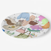 Papierplatte Pappteller (Schrägansicht)