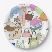 Papierplatte Pappteller (Vorderseite)