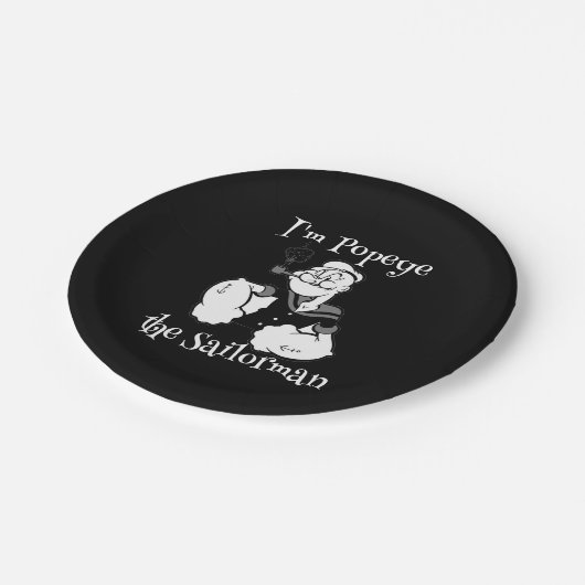 Papierplatte Pappteller (Schrägansicht)