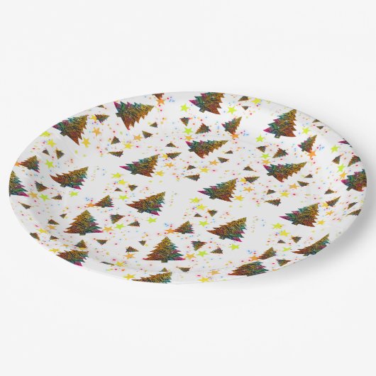 Papierplatte Pappteller (Schrägansicht)