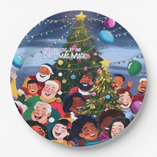 Papierplatte Pappteller (Vorderseite)